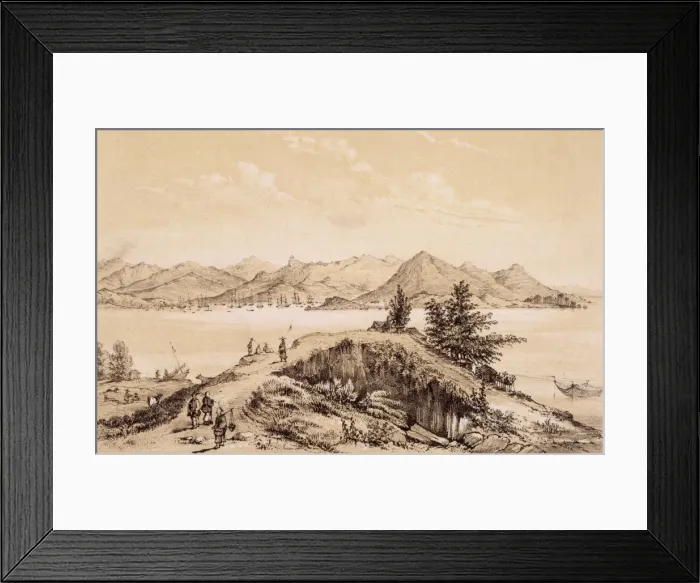 Framed Print : China / Hong Kong C1840 Framed Print : China / Hong Kong C1840