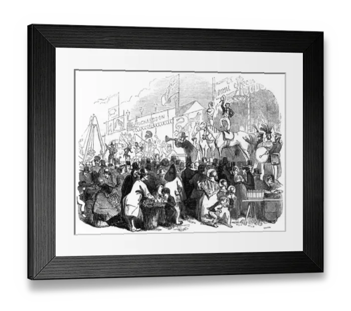Framed Print : Crown at Village Fair Framed Print : Crown at Village Fair