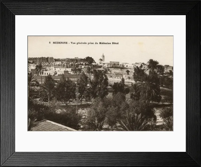 Framed Print : General view of Medenine, Tunisia, North Africa Framed Print : General view of Medenine, Tunisia, North Africa