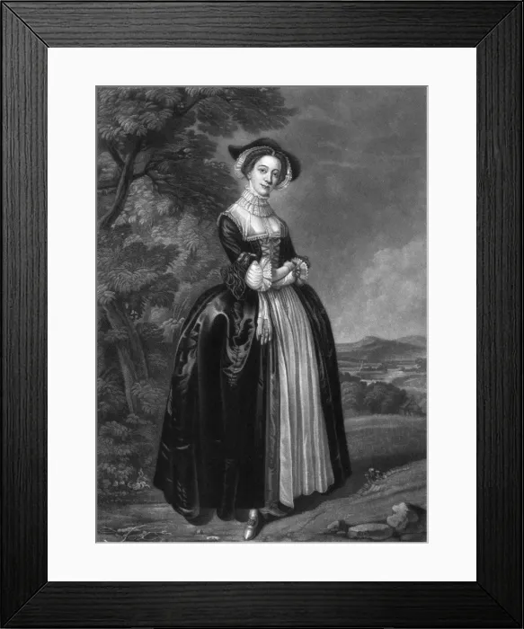 Framed Print : Peg Woffington / Shury Framed Print : Peg Woffington / Shury