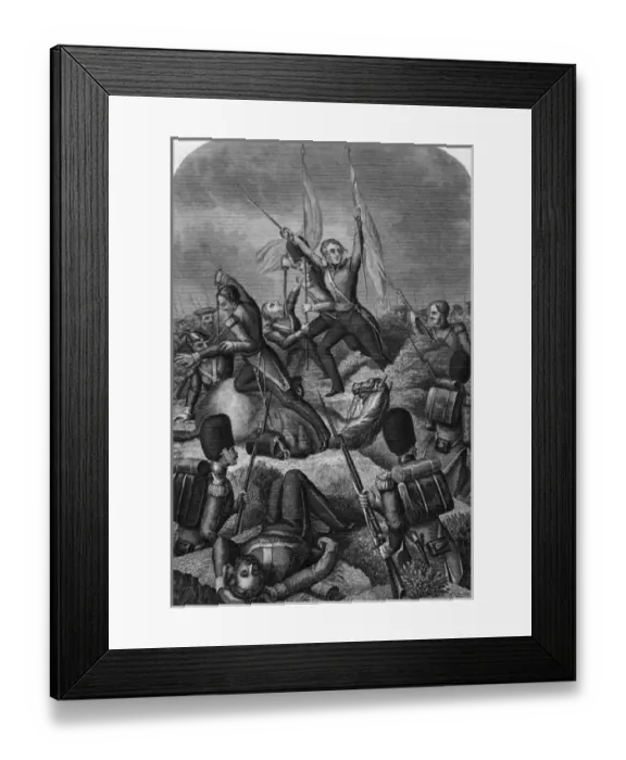 Framed Print : ALMA. Heroic Advance of the Guards at the Battle of Alma Date: 20 September 1854 Framed Print : ALMA. Heroic Advance of the Guards at the Battle of Alma Date: 20 September 1854