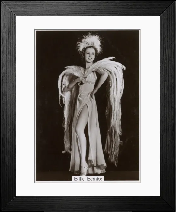 Framed Print : Billie Bernice - Showgirl Framed Print : Billie Bernice - Showgirl