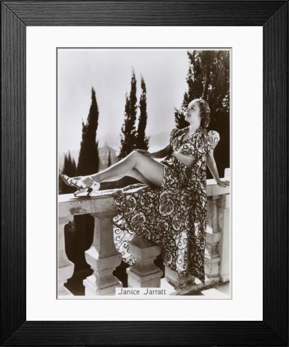 Framed Print : Janice Jarratt - American movie actress Framed Print : Janice Jarratt - American movie actress