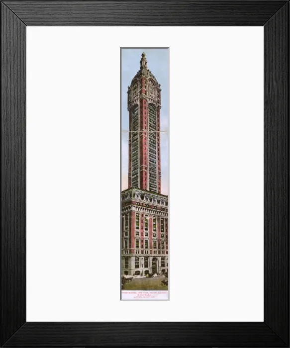 Framed Print : The Singer Building, New York Framed Print : The Singer Building, New York