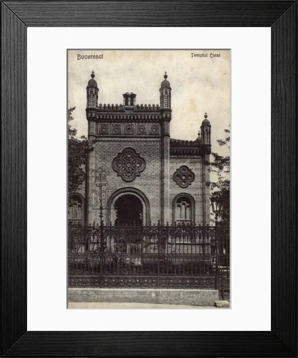 Framed Print : Bucharest, Romania - The Choral Temple Synagogue Framed Print : Bucharest, Romania - The Choral Temple Synagogue