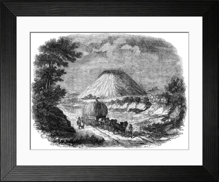 Framed Print : Archaeology / Silbury Hill Framed Print : Archaeology / Silbury Hill