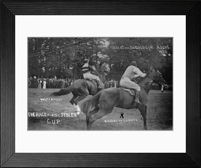 Framed Print : Start of the Gold Cup race, Ascot Framed Print : Start of the Gold Cup race, Ascot