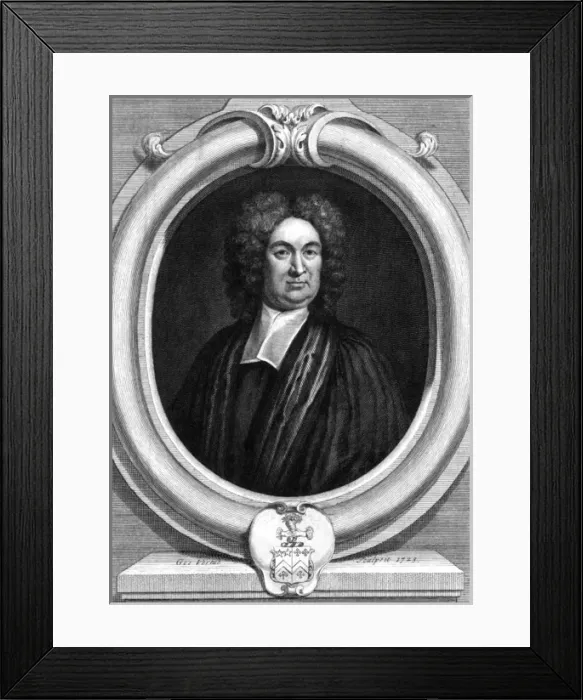 Framed Print : Historian Richard Fiddes