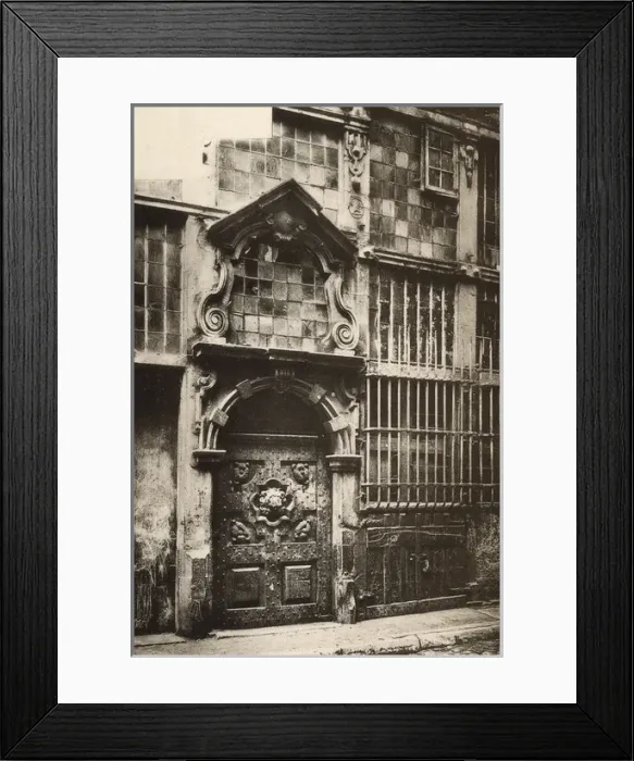 Framed Print : Doorway of a house, Anvers (Antwerp), Belgium Framed Print : Doorway of a house, Anvers (Antwerp), Belgium