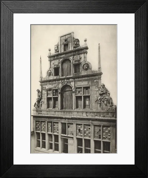 Framed Print : Maison des Bateliers, Anvers (Antwerp), Belgium Framed Print : Maison des Bateliers, Anvers (Antwerp), Belgium
