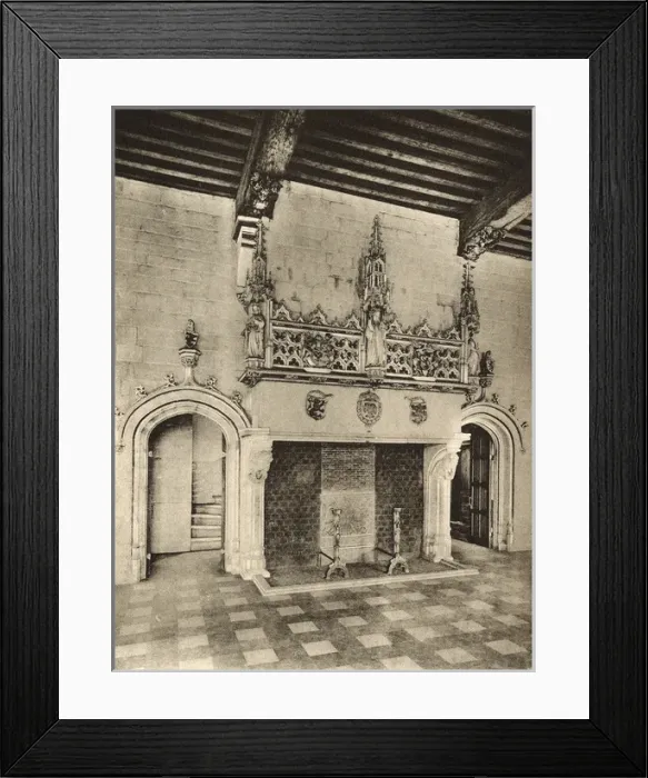 Framed Print : Room in Town Hall, Audenarde (Oudenaarde), Belgium Framed Print : Room in Town Hall, Audenarde (Oudenaarde), Belgium