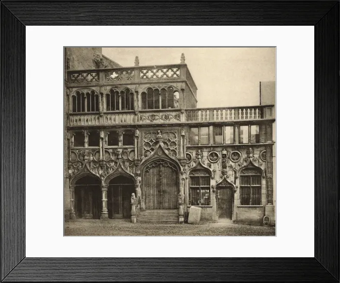 Framed Print : Church of St Basil, Bruges, Belgium Framed Print : Church of St Basil, Bruges, Belgium