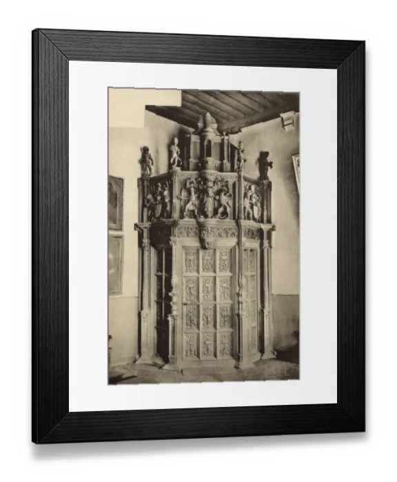 Framed Print : Doorway in Town Hall, Audenarde (Oudenaarde), Belgium Framed Print : Doorway in Town Hall, Audenarde (Oudenaarde), Belgium