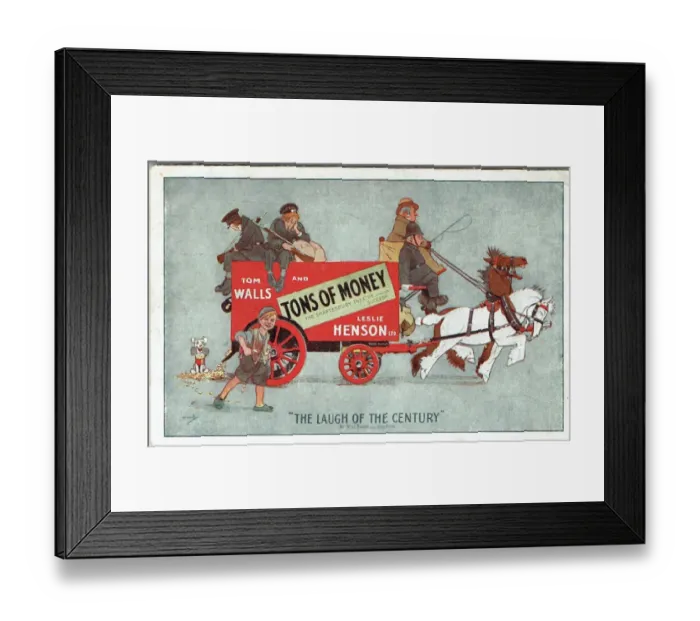 Framed Print : Tons of Money by William Evans & A T Pechey Framed Print : Tons of Money by William Evans & A T Pechey