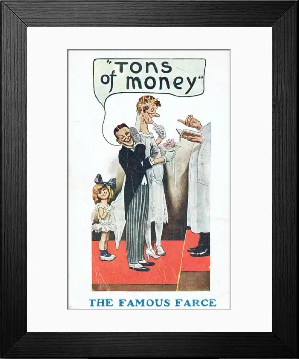 Framed Print : Tons of Money by William Evans and A T Pechey Framed Print : Tons of Money by William Evans and A T Pechey