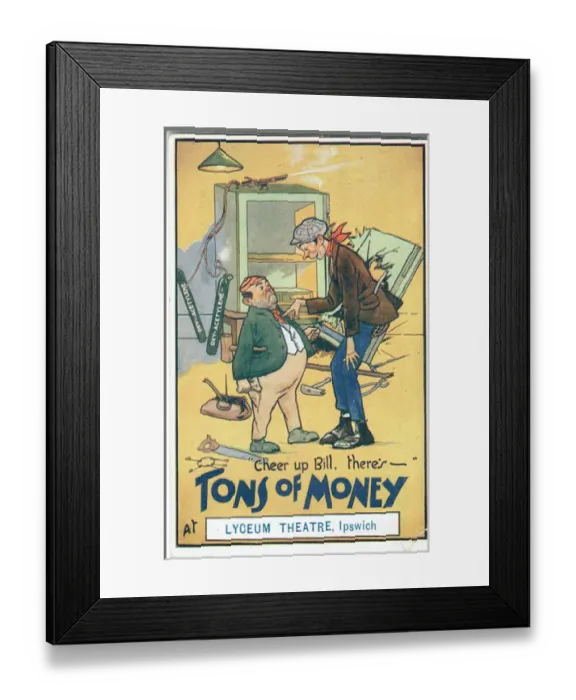 Framed Print : Tons of Money by William Evans and A T Pechey Framed Print : Tons of Money by William Evans and A T Pechey