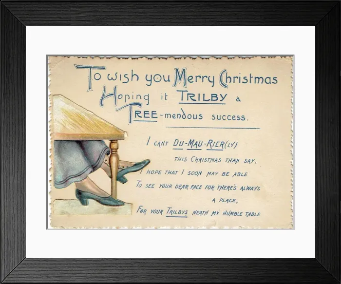 Framed Print : Trilby by Paul M Potter Framed Print : Trilby by Paul M Potter
