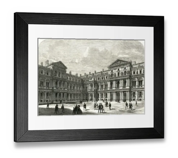 Framed Print : The New Foreign and India Offices - The Quadrangle