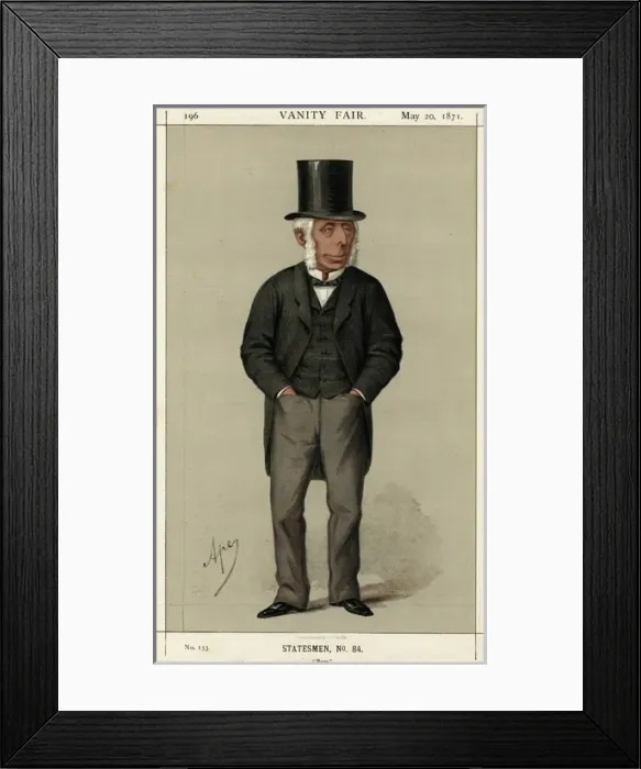 Framed Print : E. W. Beckett MP, Vanity Fair, Spy Framed Print : E. W. Beckett MP, Vanity Fair, Spy