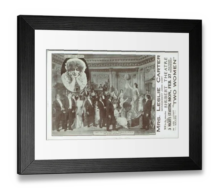 Framed Print : Two Women by Robert Hughes Framed Print : Two Women by Robert Hughes