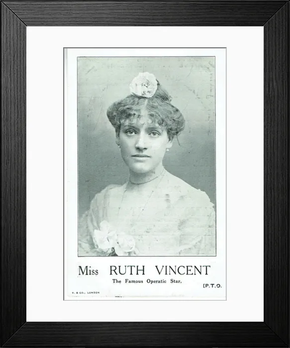 Framed Print : Ruth Vincent Framed Print : Ruth Vincent