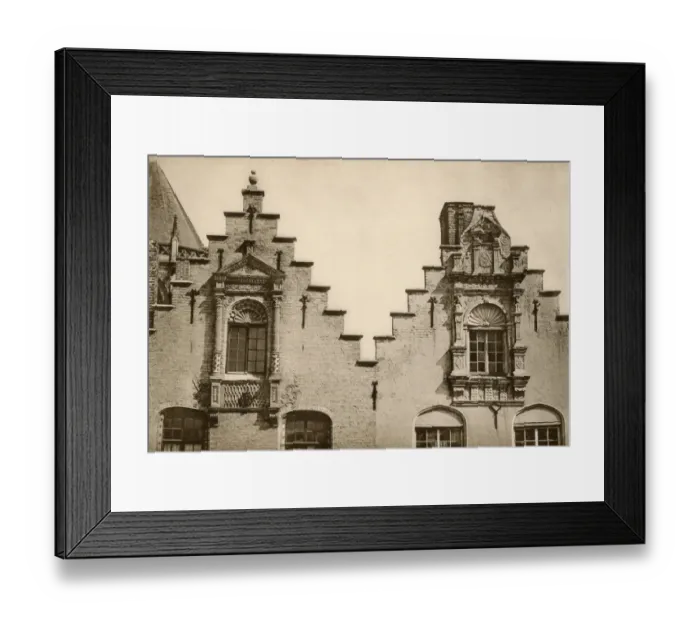 Framed Print : Details of skylights, Furnes (Veurne), Belgium Framed Print : Details of skylights, Furnes (Veurne), Belgium