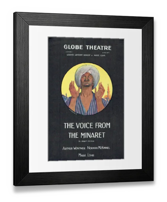 Framed Print : The Voice From The Minaret by Robert Hichins Framed Print : The Voice From The Minaret by Robert Hichins