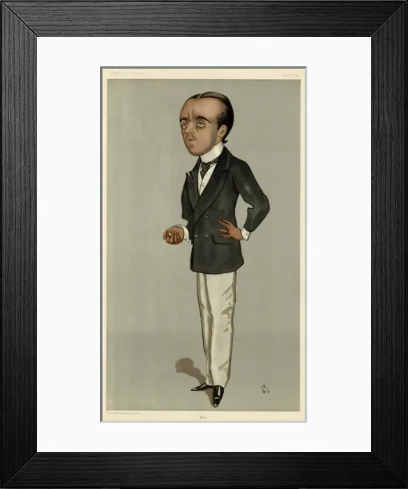 Framed Print : Max Beerbohm Framed Print : Max Beerbohm