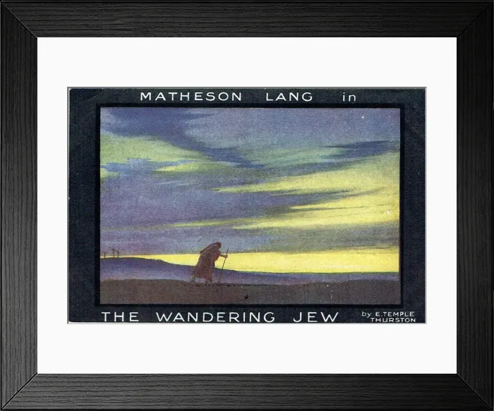 Framed Print : The Wandering Jew by E Temple Thurston Framed Print : The Wandering Jew by E Temple Thurston