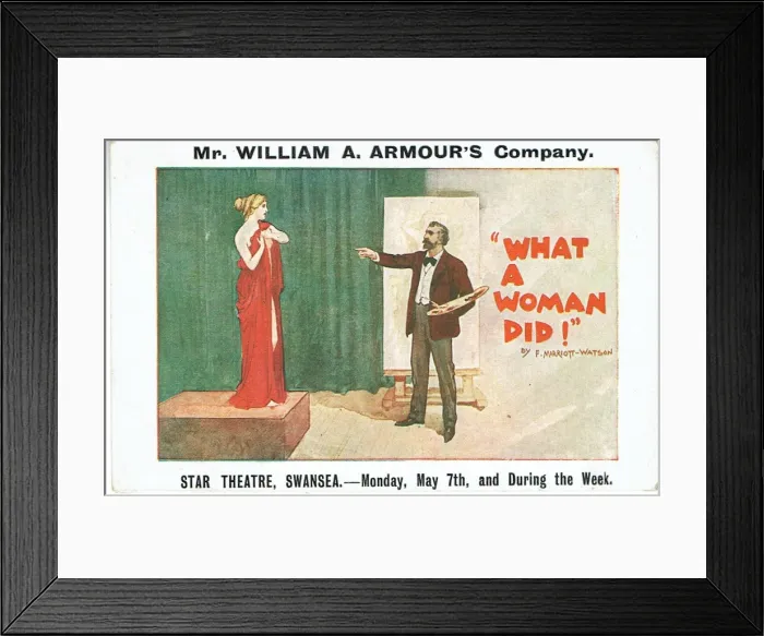 Framed Print : What A Woman Did! by Florence Marriott-Watson Framed Print : What A Woman Did! by Florence Marriott-Watson