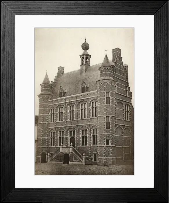 Framed Print : Town Hall, Hoogstraeten (Hoogstraten), Belgium Framed Print : Town Hall, Hoogstraeten (Hoogstraten), Belgium