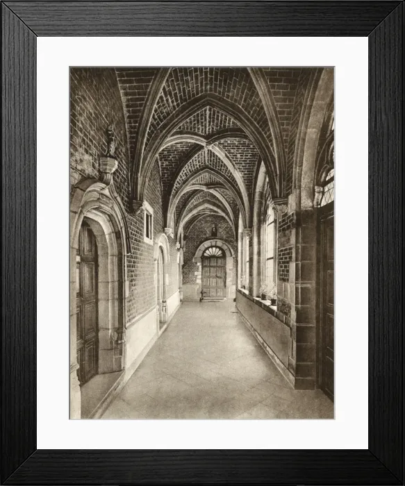 Framed Print : Hopital de Notre Dame a la Rose, Lessines, Belgium Framed Print : Hopital de Notre Dame a la Rose, Lessines, Belgium
