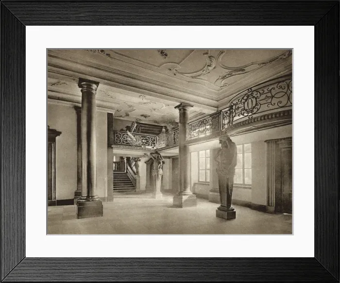 Framed Print : Entrance hall, Town Hall, Liege, Belgium Framed Print : Entrance hall, Town Hall, Liege, Belgium