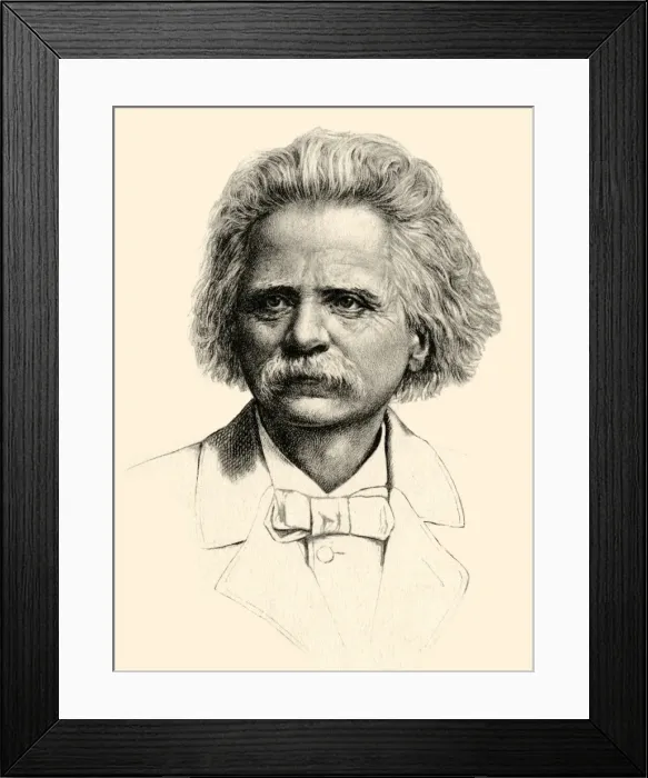 Framed Print : Edvard Hagerup Grieg Framed Print : Edvard Hagerup Grieg