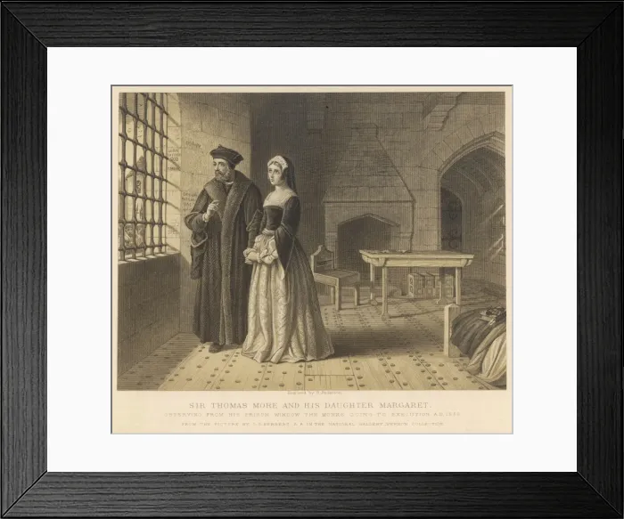 Framed Print : Sir Thomas More / Anderson Framed Print : Sir Thomas More / Anderson