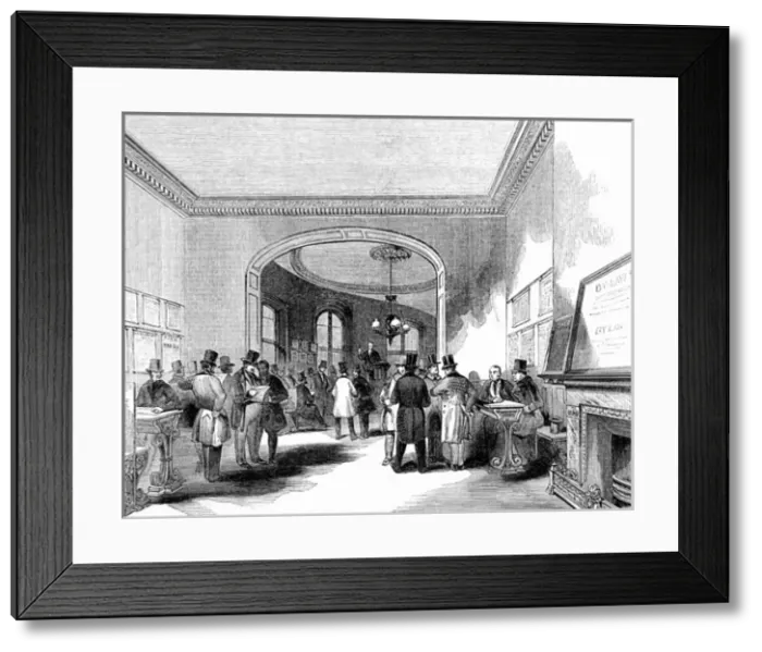Framed Print : Lloyds Ship Auction Framed Print : Lloyds Ship Auction