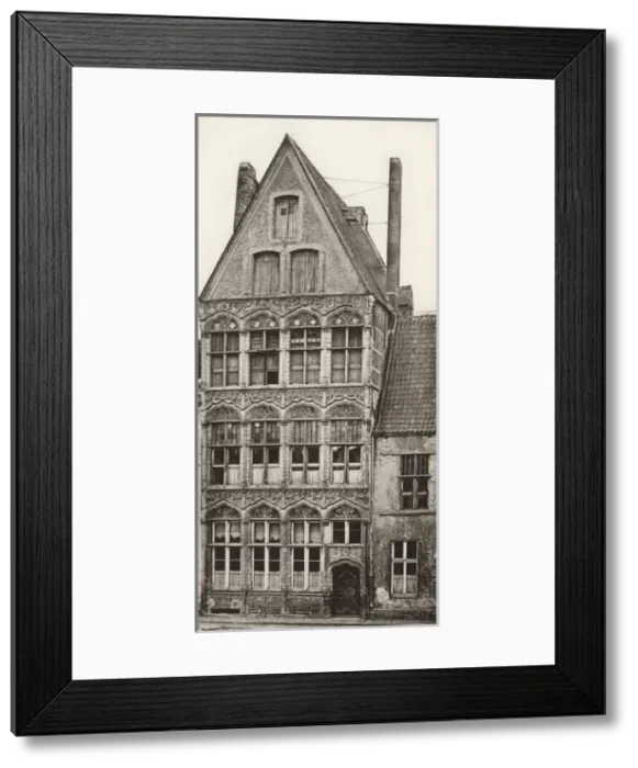 Framed Print : Fishermens Guild, Malines (Mechelen), Belgium Framed Print : Fishermens Guild, Malines (Mechelen), Belgium