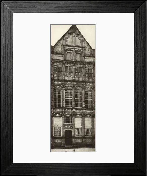 Framed Print : House of the Salmon, Malines (Mechelen), Belgium Framed Print : House of the Salmon, Malines (Mechelen), Belgium