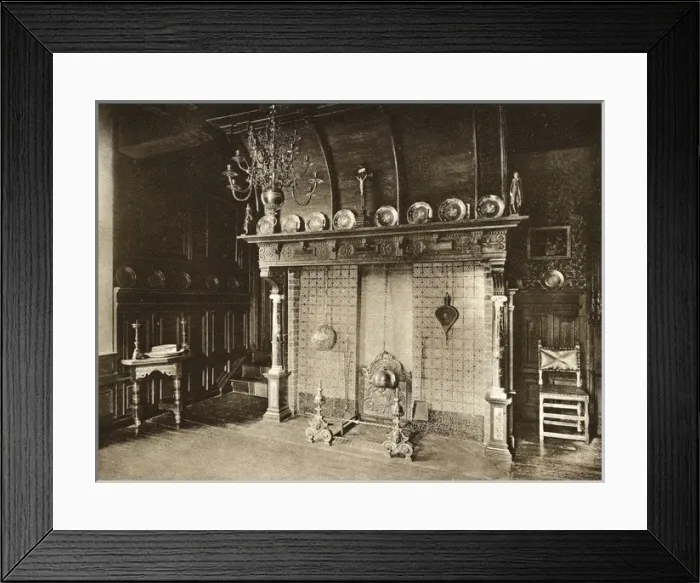 Framed Print : Room in Beauvoorde Castle, Wulveringhem, Belgium Framed Print : Room in Beauvoorde Castle, Wulveringhem, Belgium