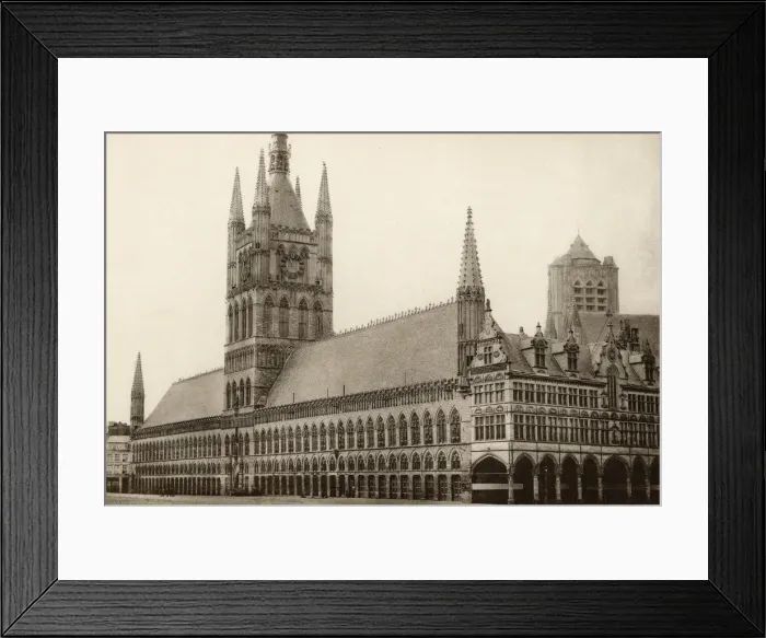 Framed Print : Cloth Hall, Ypres, Belgium Framed Print : Cloth Hall, Ypres, Belgium