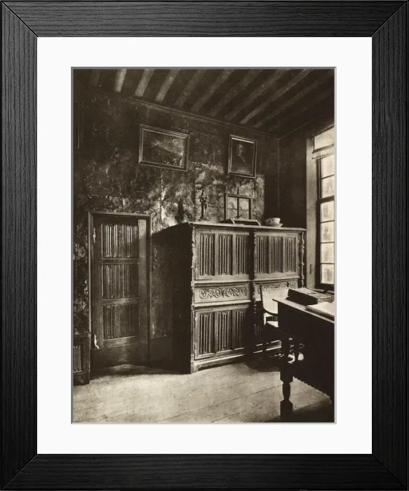 Framed Print : Room in Hospice Belle, Ypres, Belgium Framed Print : Room in Hospice Belle, Ypres, Belgium