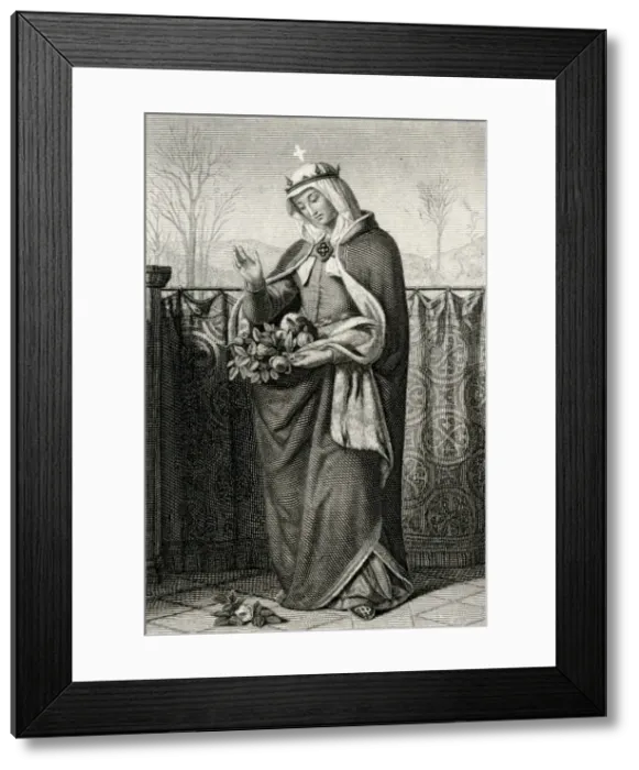 Framed Print : Elizabeth Hungary / Schlei Framed Print : Elizabeth Hungary / Schlei