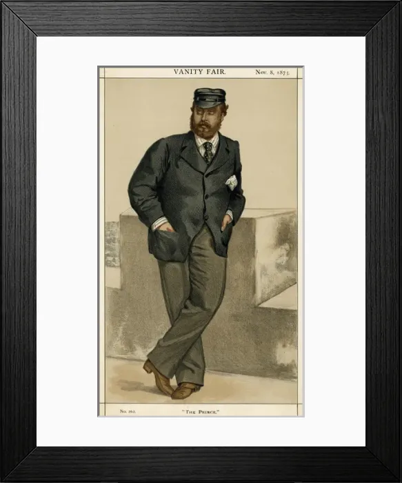 Framed Print : EDWARD VII in 1873 Framed Print : EDWARD VII in 1873