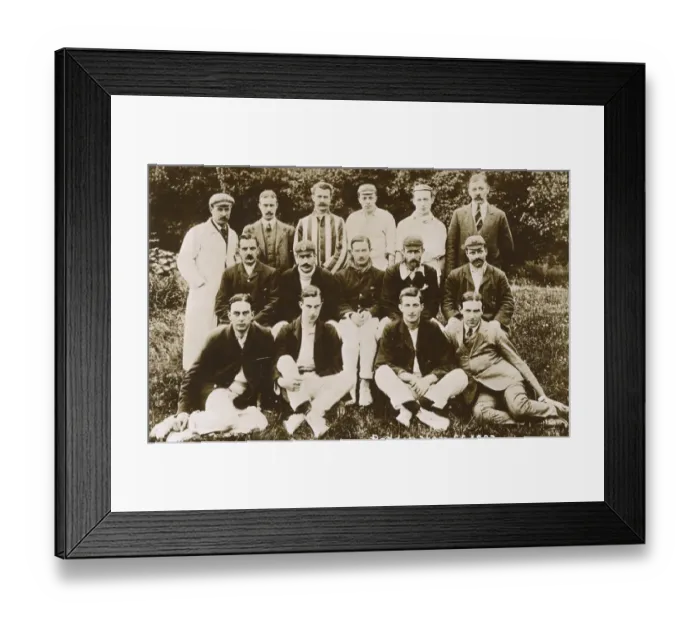 Framed Print : Paddington Cricket Club 1907 Framed Print : Paddington Cricket Club 1907