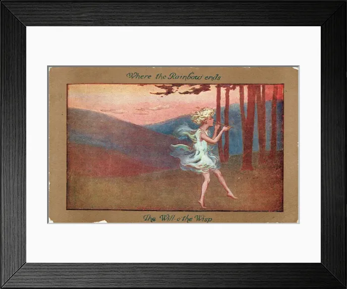 Framed Print : Where The Rainbow Ends by John Ramsey & Clifford Mills Framed Print : Where The Rainbow Ends by John Ramsey & Clifford Mills