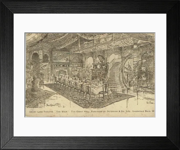 Framed Print : The Whip by Cecil Raleigh and Henry Hamilton Framed Print : The Whip by Cecil Raleigh and Henry Hamilton