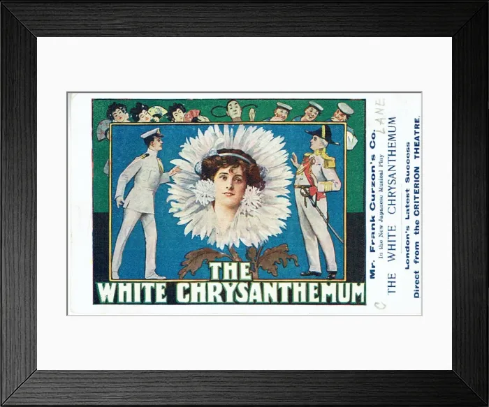 Framed Print : The White Chrysanthemum by L Bantock & A Anderson Framed Print : The White Chrysanthemum by L Bantock & A Anderson