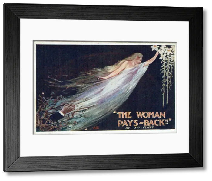 Framed Print : The Woman Pays-Back by Eva Elwes Framed Print : The Woman Pays-Back by Eva Elwes