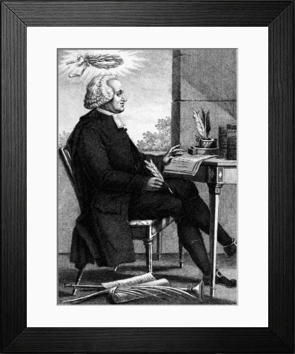 Framed Print : Jean Jacques Barthelemy Framed Print : Jean Jacques Barthelemy