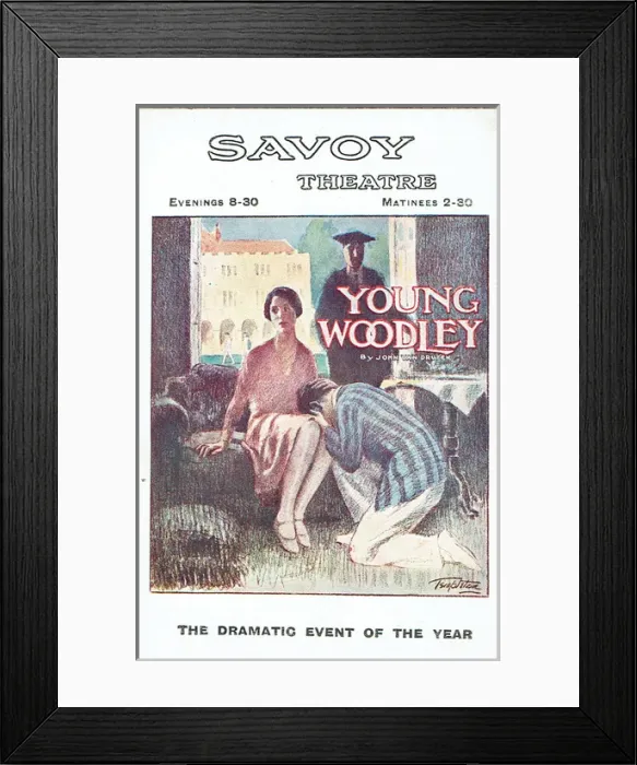 Framed Print : Young Woodley by John van Druten